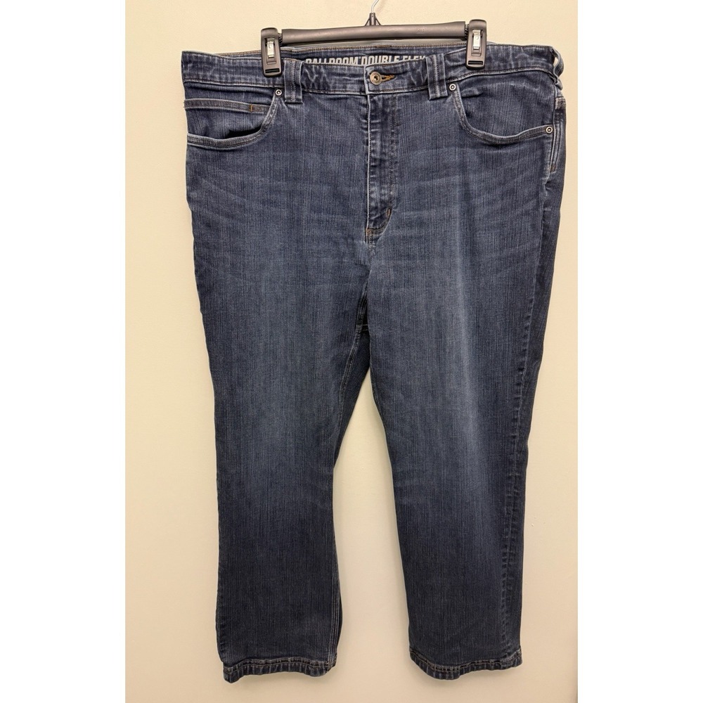 Duluth Trading Co Ballroom Double Flex Jeans Men's 40x30 Relaxed Fit Blue Denim